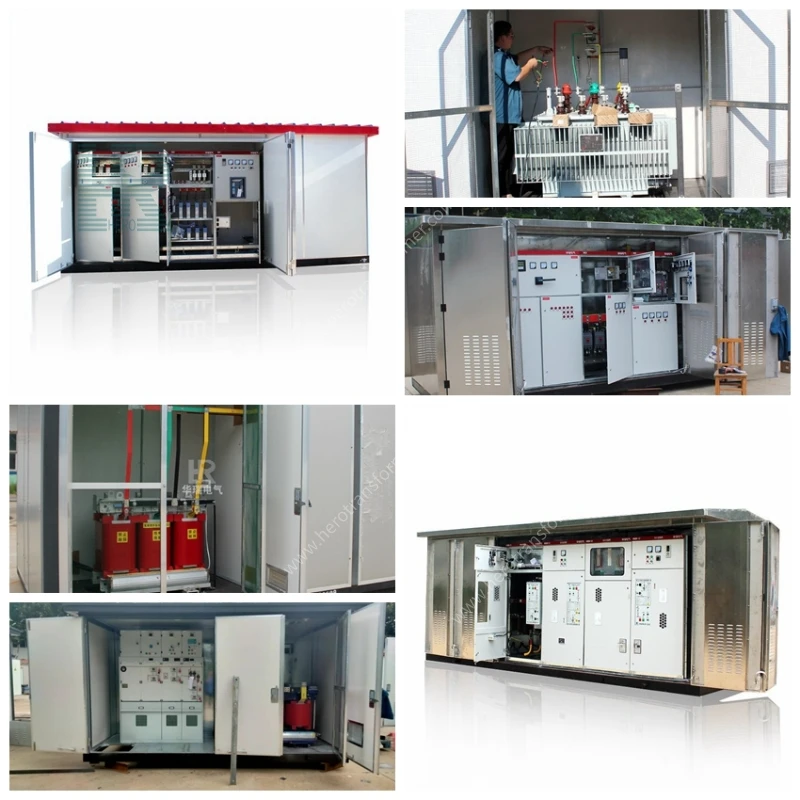 Outdoor Prefabricated Box Type Substation (European Style)