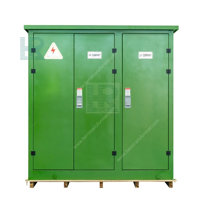 Pad Mounted type compartmental transformer